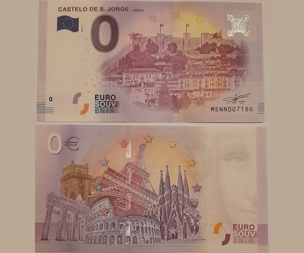 0 euro Castelo De S. Jorge Portugalia 2018 r