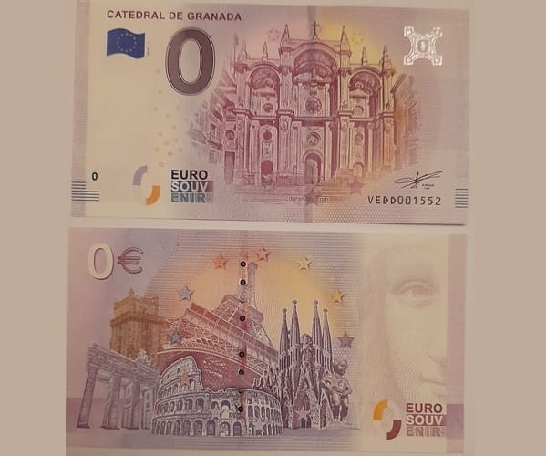 0 euro Catedral De Granada Hiszpania 2019