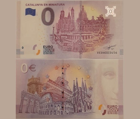 0 euro Catalunya En Miniatura Hiszpania 2019 r