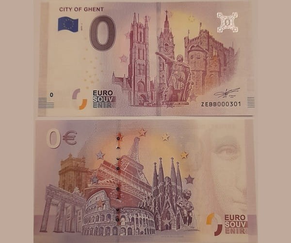 0 euro City Of Ghent Belgia 2019