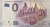 0 euro Francja Chateau de Mainteon 2019 rewers