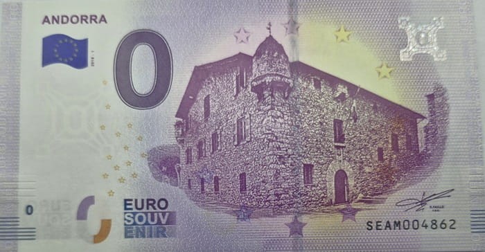 0 euro Andora 2018 rewers