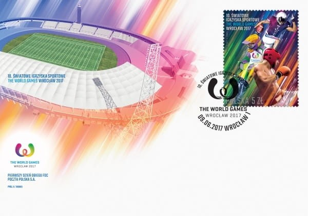 10. The World Games Wrocław 2017 FDC 2017 r.