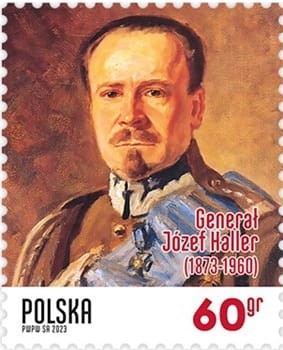 Znaczek Generał Józef Haller 2023