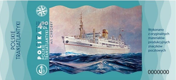 Polskie transatlantyki 2024 nieperforowany