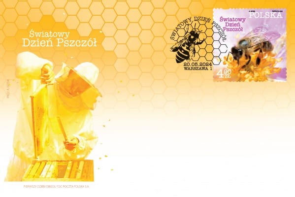 Koperta FDC Światowy dzień pszczół 2024