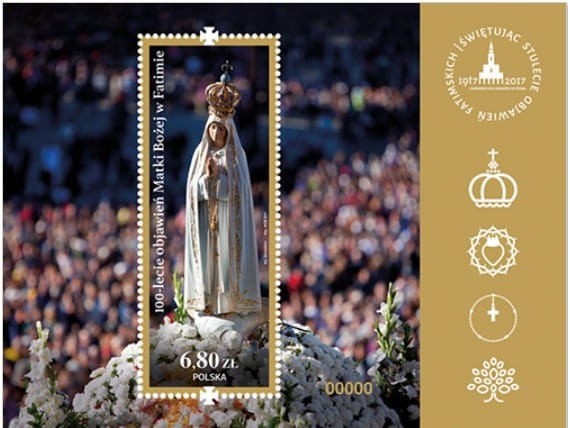 Blok 100-leci objawień w Fatimie 2017