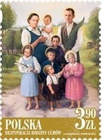 Znaczek Beatyfikacja Rodziny Ulmów 2023 5339