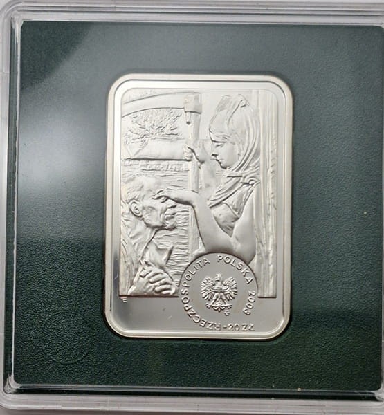 Moneta 20 zł Jacek Malczewski 2003 awers