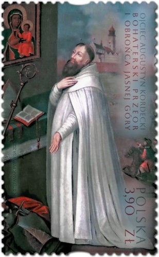 Znaczek Ojciec Augustyn Kordecki 2023 5358