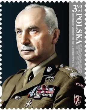 Znaczek gen Kazimierz Sosnkowski 2023