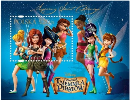 Blok Magiczny Świat Disneya Dzwoneczek 2014