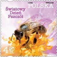 Znaczek FDC Światowy dzień pszczół 2024