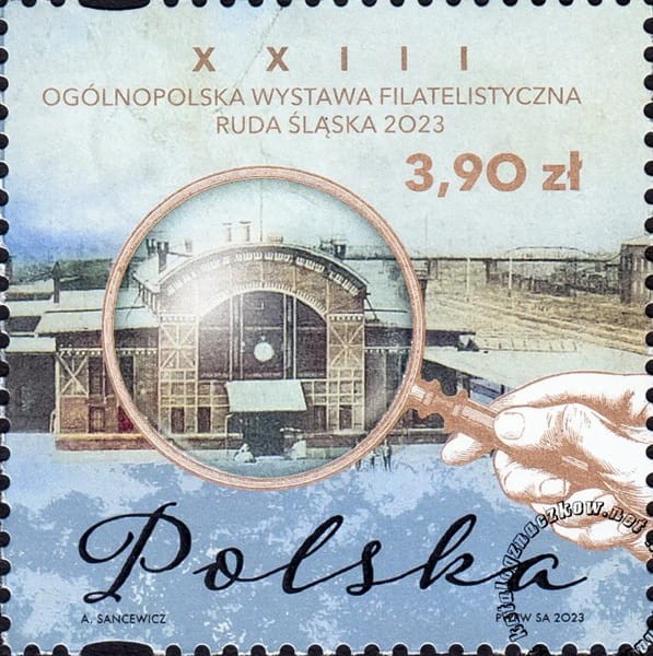 Znaczek XXIII Ogólnopolska Wystawa Filatelistyczna 2023