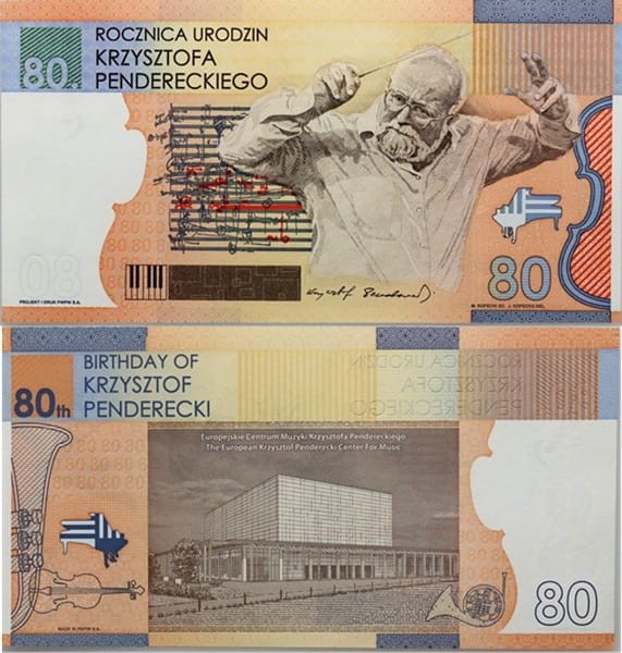 Krzysztof Penderecki PWPW 2013 r.