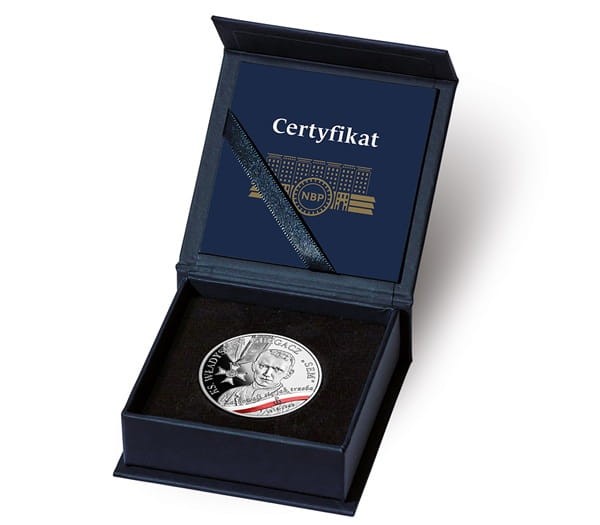 Moneta 10 zł ks Władysław Gurgacz Sem 2024 box