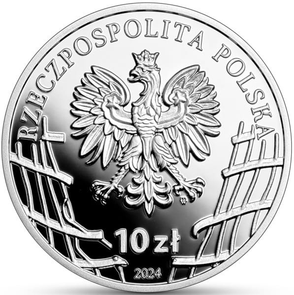 Moneta 10 zł ks Władysław Gurgacz Sem 2024 awers