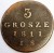Moneta 3 grosze 1811 rewers
