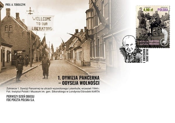 FDC 1 Dywizja pancerna Odyseja Wolności 2025