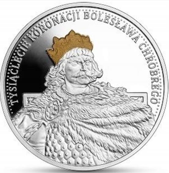 Moneta 10 zł Tysiąclecie koronacji Bolesława Chrobrego 2025  rewers