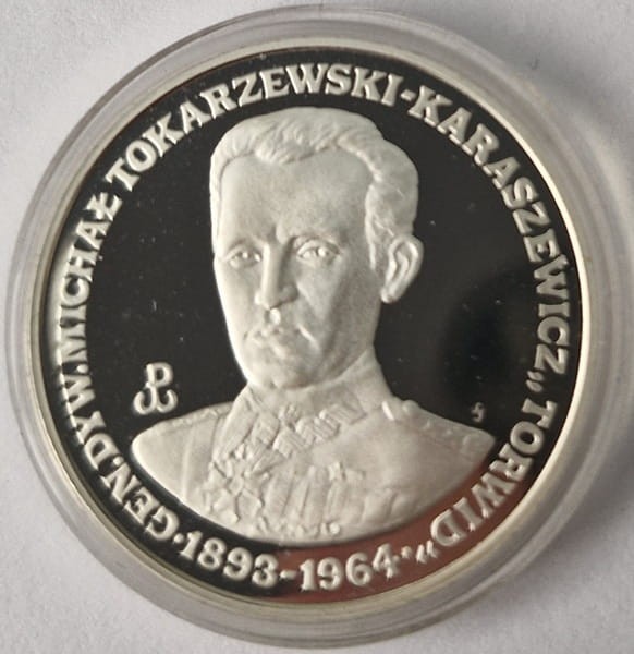 200 000 zł Michał Tokarzewski rewers