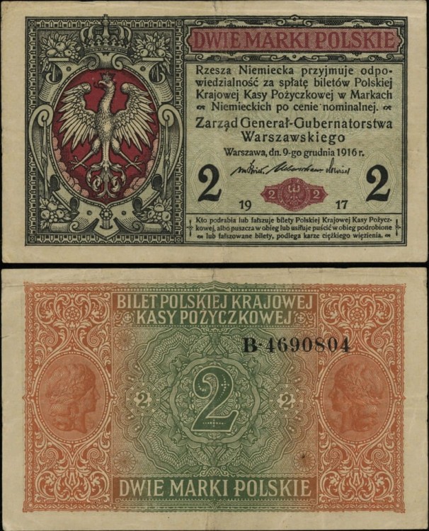 2 marek polskich 1917 generał