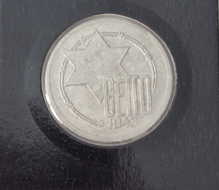 10 marek 1943 Getto Łódź rewers
