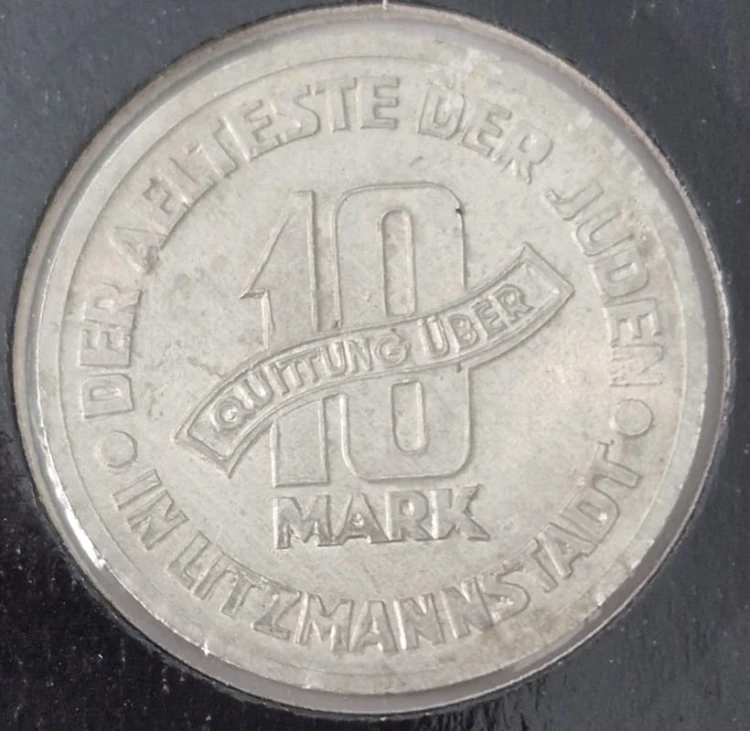 10 marek 1943 Getto Łódź awers