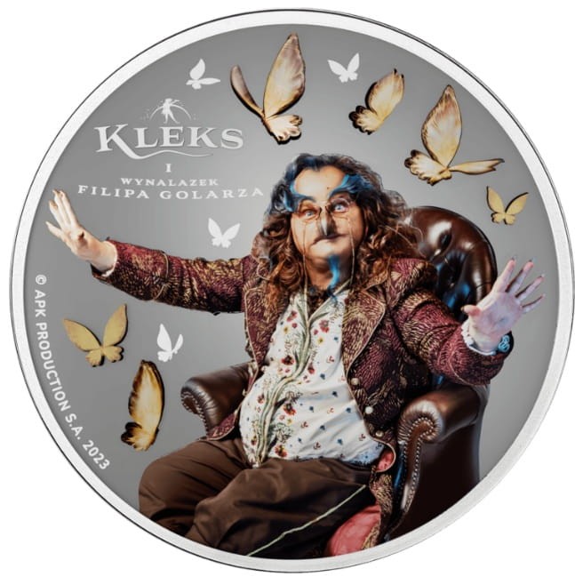 1 dolar Kleks i wynalazek Filipa Golarza 2025 rewers