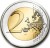 Moneta 2 euro 2025 Niemcy Saarland awers