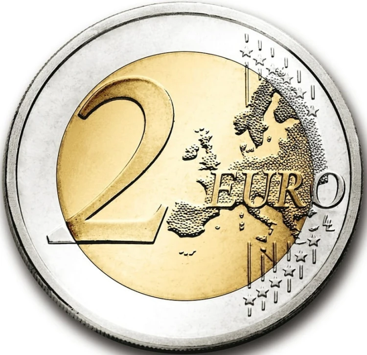 Moneta 2 euro 2025 Niemcy Saarland awers