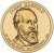 Moneta 1 dolar 2011 James Garfield rewers