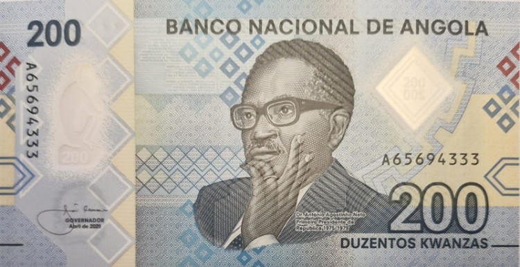 Angola banknot 200 kwanzas 2020 rewers