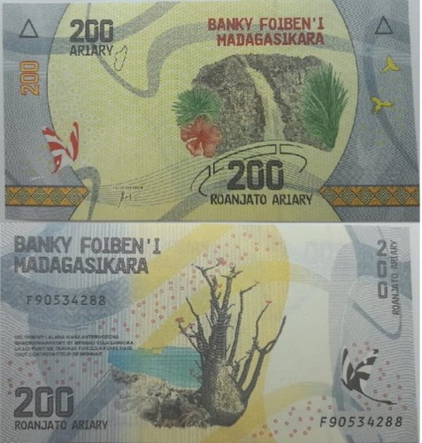 Madagaskar Banknot 200 Ariary 2017 sklep Coin24
