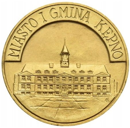 Moneta zastępcza 6 Łabędzi Kępno 2011 rewers