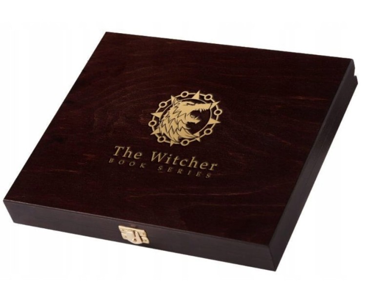 Kaseta na monety Wiedźmin 1 oz front