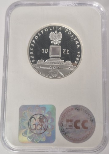 Moneta 10 złotych 2009 Pekin grading awers