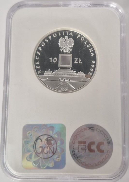 Moneta 10 złotych 2009 Pekin grading awers
