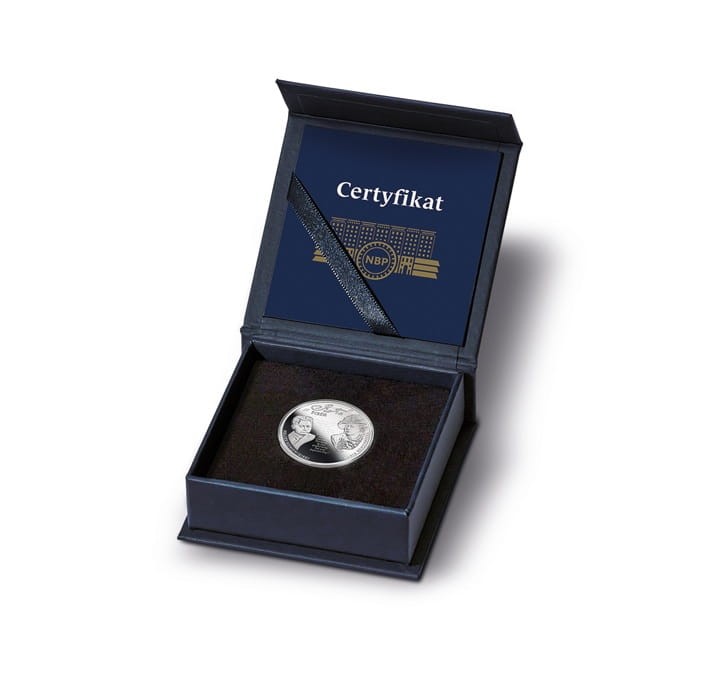 Moneta 10 zł W Polskę wierzę Pieśń Rota 2025 box