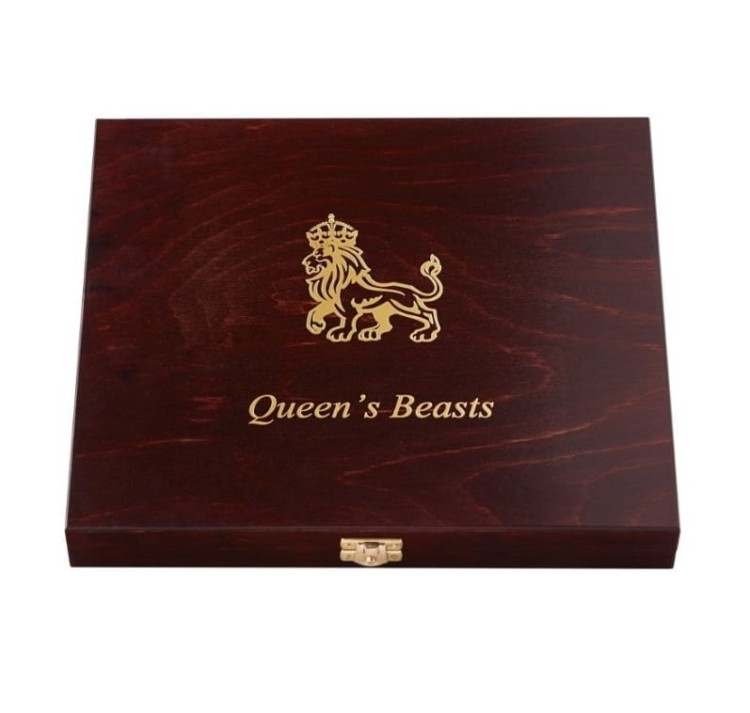 Kaseta na monety Bestie Królowej 1 oz