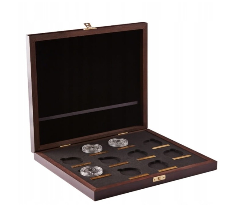 Kaseta na monety Bestie Królowej 1/4 oz box