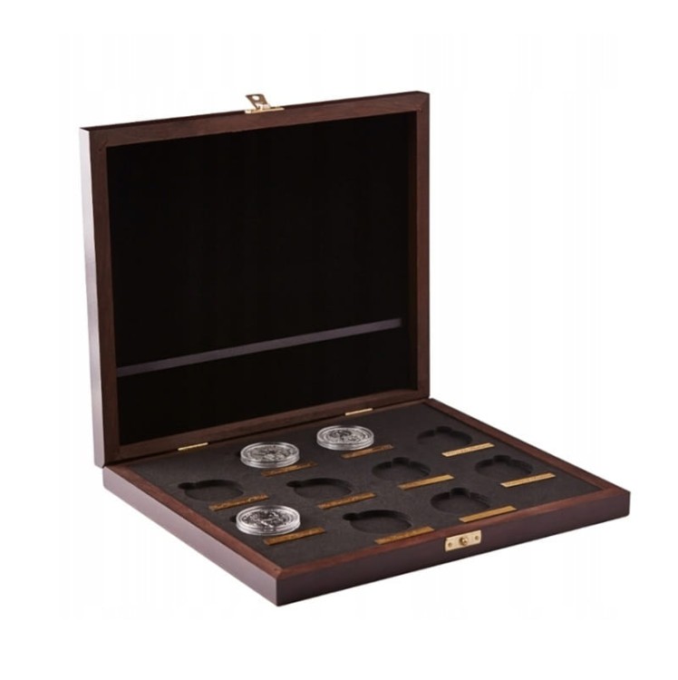 Kaseta na monety Bestie Tudorów 2 oz środek