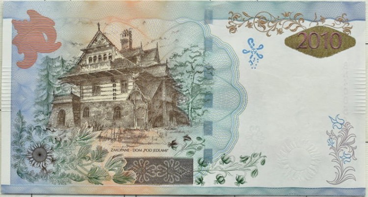 Jan Krzepkowski Sabała PWPW 2010 oscypki awers