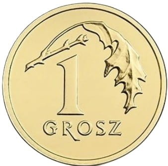 1 grosz 2014 mennicza Royal Mint