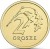 Moneta 2 grosze 2024 mennicza