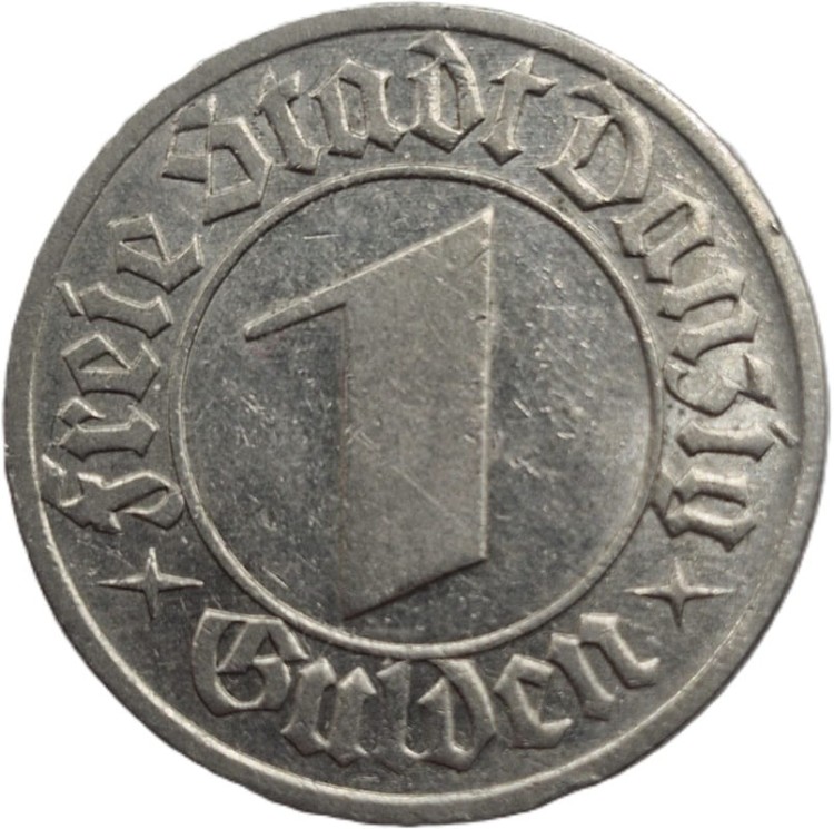 Moneta 1 gulden 1932 rewers