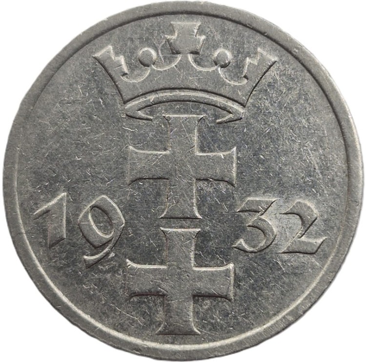 Moneta 1 gulden 1932 awers