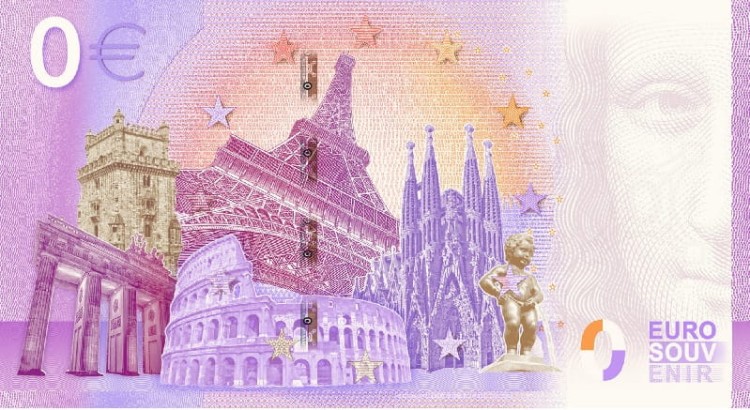 0 euro Łódź Plac wolności 2025 Anniversary rewers