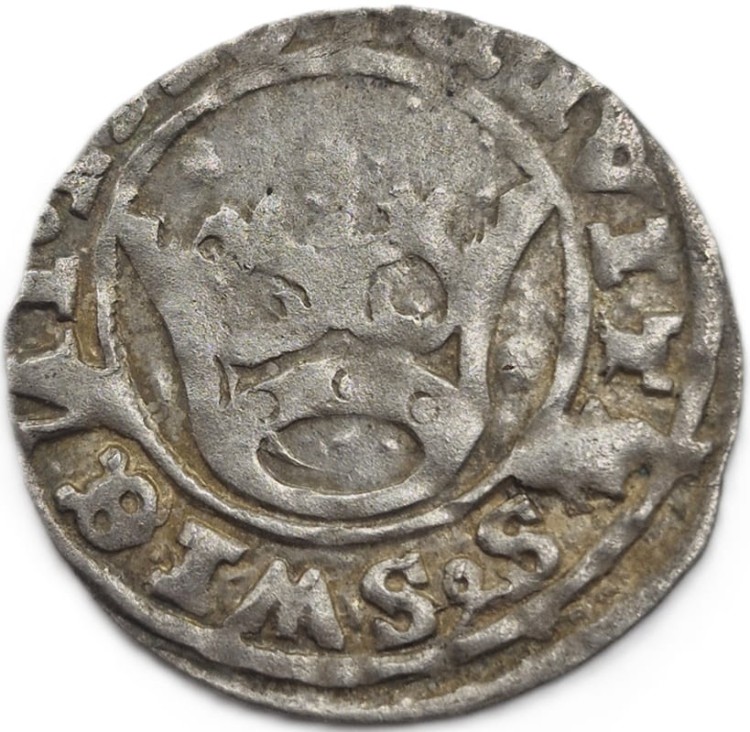 Moneta Półgrosz Aleksander Jagiellończyk 1502-1506 rewers