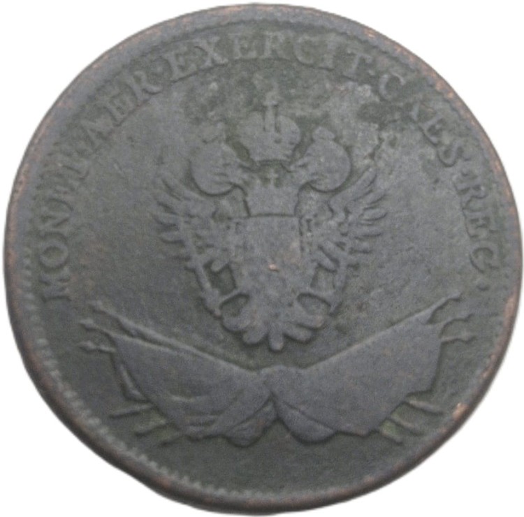 Moneta Trojak 1794 awers